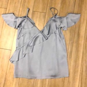 Sexy, silky off-shoulder H&M tank